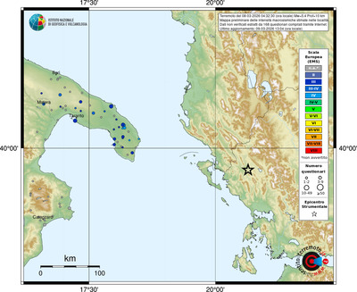 Mappa EMS - località