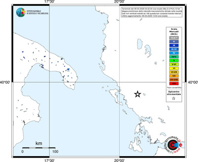 Mappa MCS - territori località