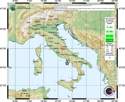Mappa comuni con almeno 3 questionari