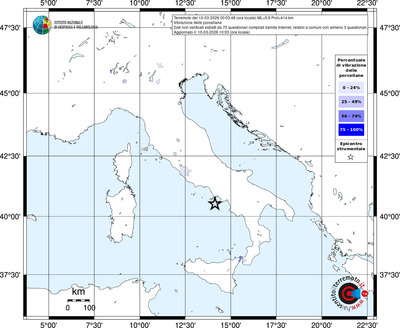 Mappa territorio comunale con almeno 3 questionari