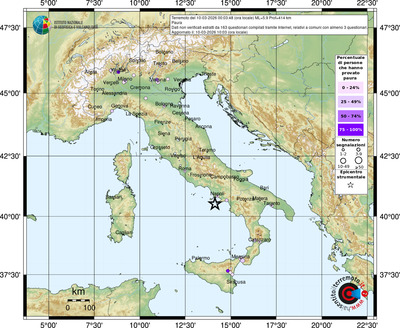 Mappa comuni con almeno 3 questionari