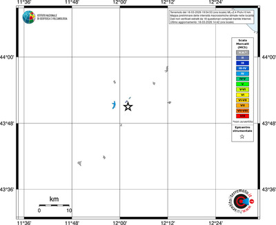 Mappa MCS - territori località