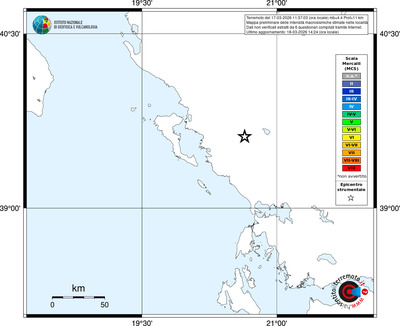 Mappa MCS - territori località