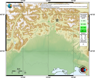 Mappa comuni con almeno 3 questionari