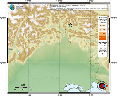Mappa comuni con almeno 3 questionari