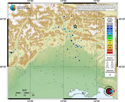 Mappa EMS - località