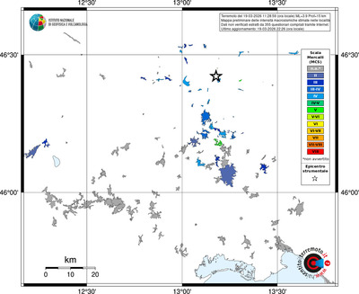 Mappa MCS - territori località