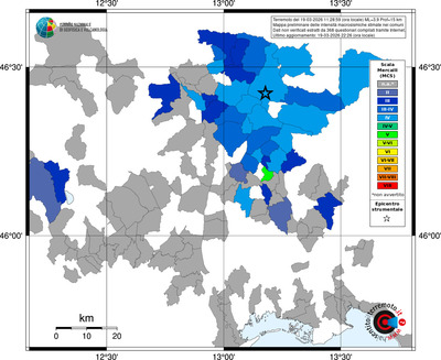 Mappa MCS - territori comuni