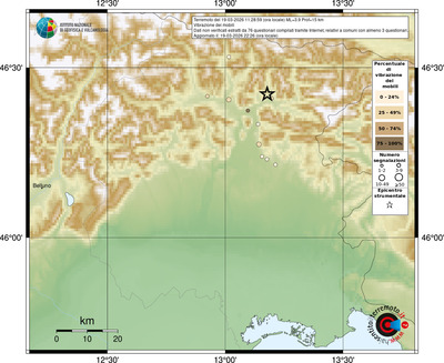 Mappa comuni con almeno 3 questionari