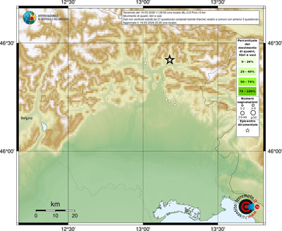 Mappa comuni con almeno 3 questionari