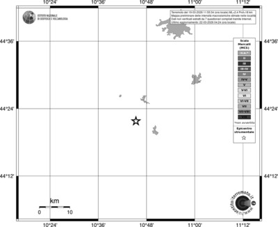 Mappa MCS - territori località