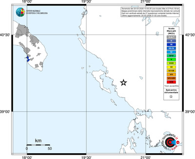 Mappa MCS - territori comuni