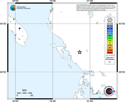 Mappa MCS - territori località