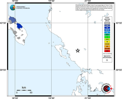 Mappa MCS - territori comuni