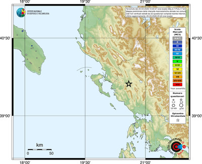 Risentimento macrosismico MCS