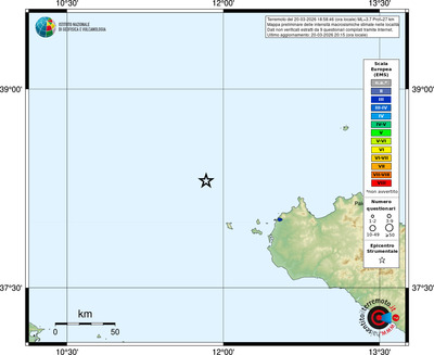 Mappa EMS - località