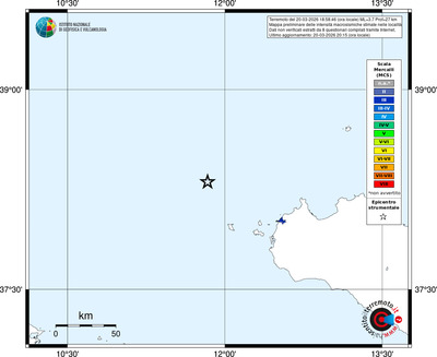 Mappa MCS - territori località