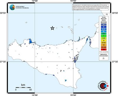 Mappa MCS - territori località