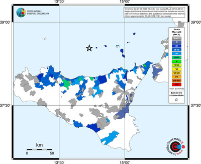Mappa MCS - territori comuni