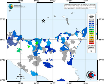 Mappa MCS - territori comuni
