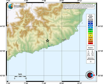 Mappa EMS - località