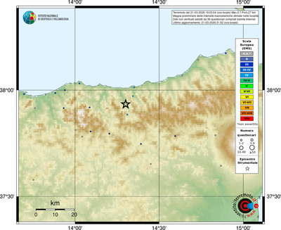 Mappa EMS - località