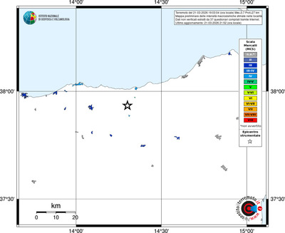 Mappa MCS - territori località