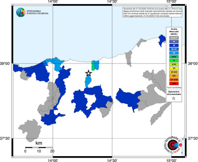 Mappa MCS - territori comuni