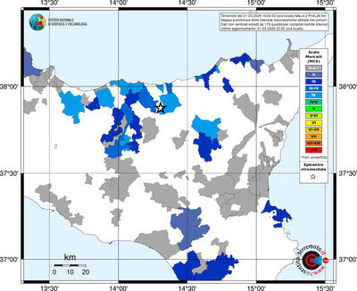 Mappa MCS - territori comuni