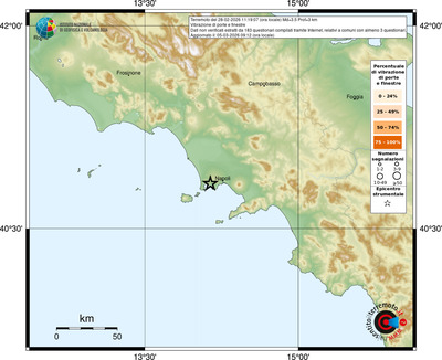 Mappa comuni con almeno 3 questionari