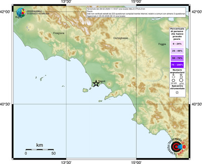 Mappa comuni con almeno 3 questionari