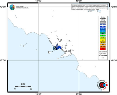 Mappa EMS - territori località