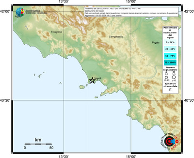 Mappa comuni con almeno 3 questionari
