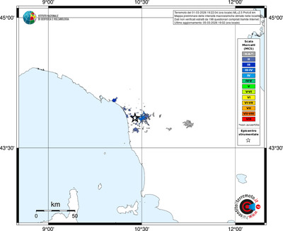 Mappa MCS - territori località