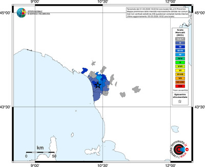 Mappa MCS - territori comuni