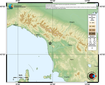 Mappa comuni con almeno 3 questionari