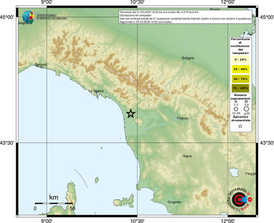Mappa comuni con almeno 3 questionari