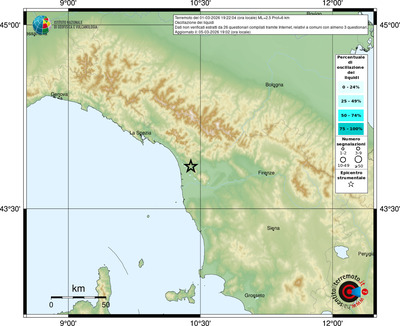 Mappa comuni con almeno 3 questionari