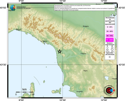 Mappa comuni con almeno 3 questionari