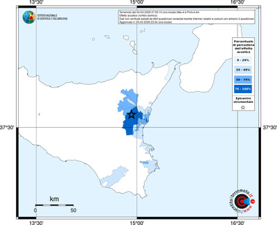 Mappa territorio comunale con almeno 3 questionari