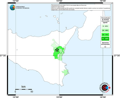 Mappa territorio comunale con almeno 3 questionari