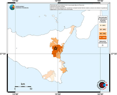 Mappa territorio comunale con almeno 3 questionari