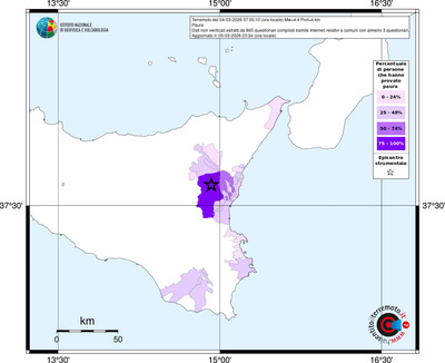 Mappa territorio comunale con almeno 3 questionari