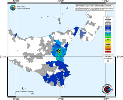 Mappa EMS - territori comuni