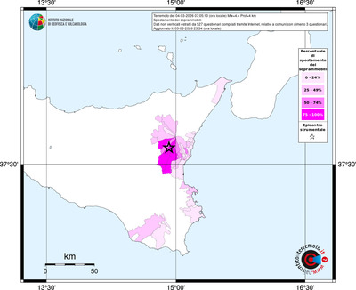 Mappa territorio comunale con almeno 3 questionari