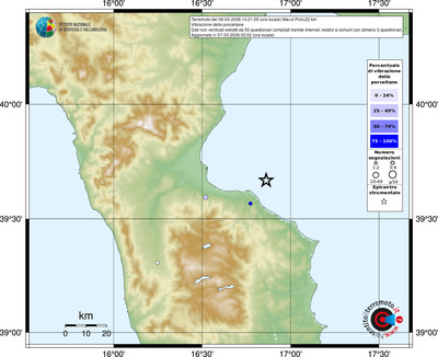 Mappa comuni con almeno 3 questionari