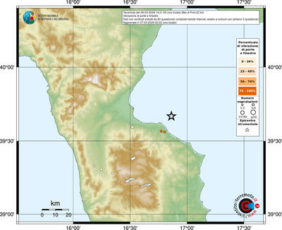 Mappa comuni con almeno 3 questionari