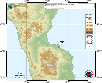 Mappa comuni con almeno 3 questionari