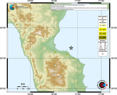 Mappa comuni con almeno 3 questionari