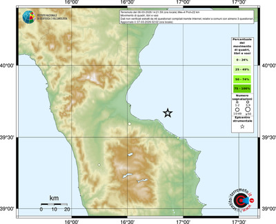 Mappa comuni con almeno 3 questionari